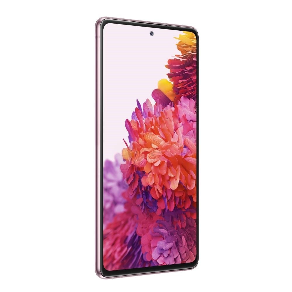 Smartphone Samsung Galaxy S20 FE Violeta, Tela de 6.5", 5G+Wi-Fi+NFC, And. 12, Câm. Tras. 12+12+8MP e Fro. 32MP, 6GB RAM, 128GB