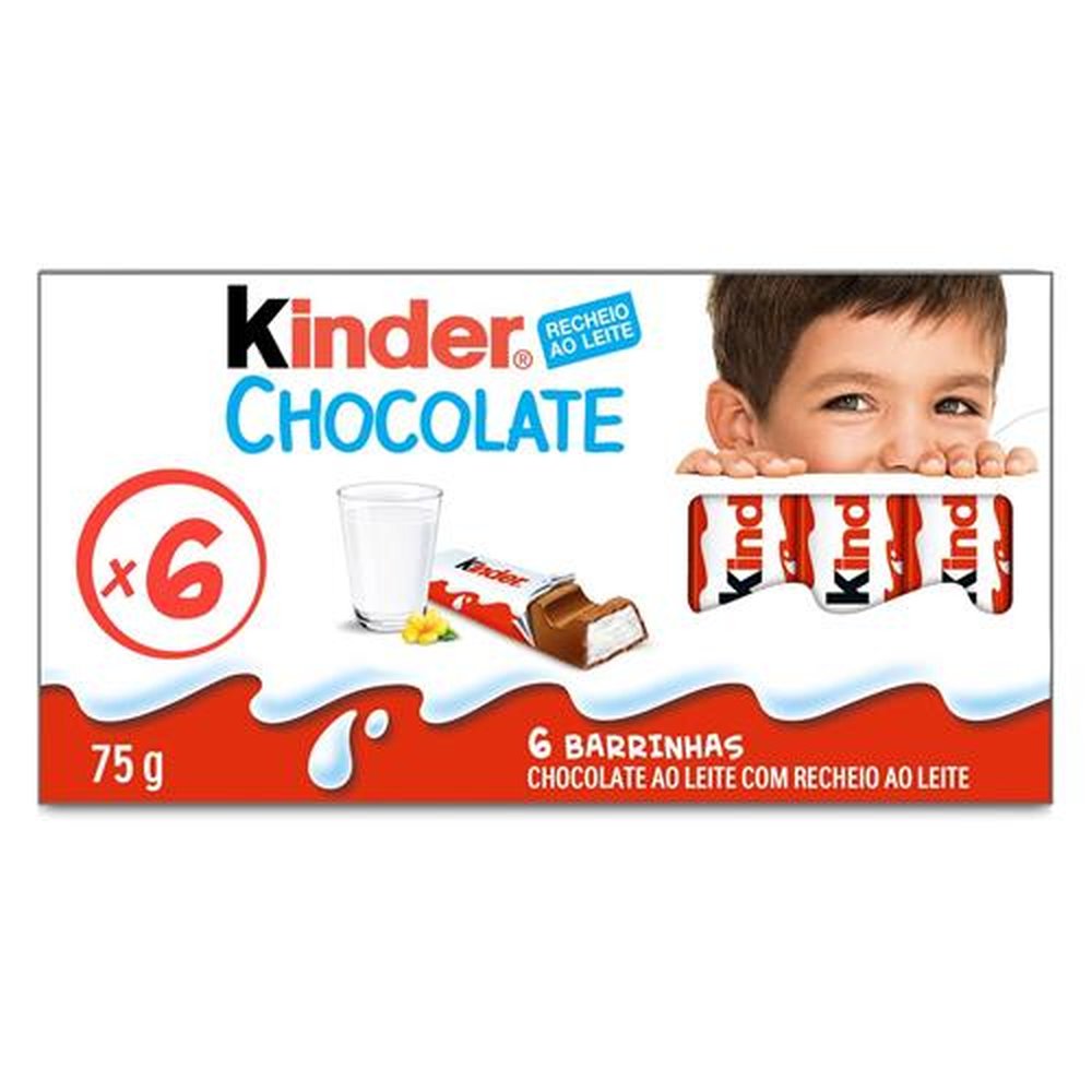 Chocolate Kinder 75g T6 1x10