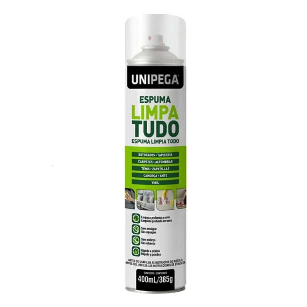 Espuma Limpa Tudo Unipega 400ml/385g