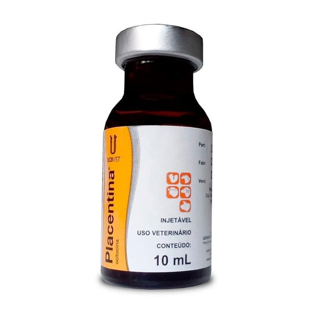 Placentina Injetável 10ml - Embalagem c/ 24 unidades