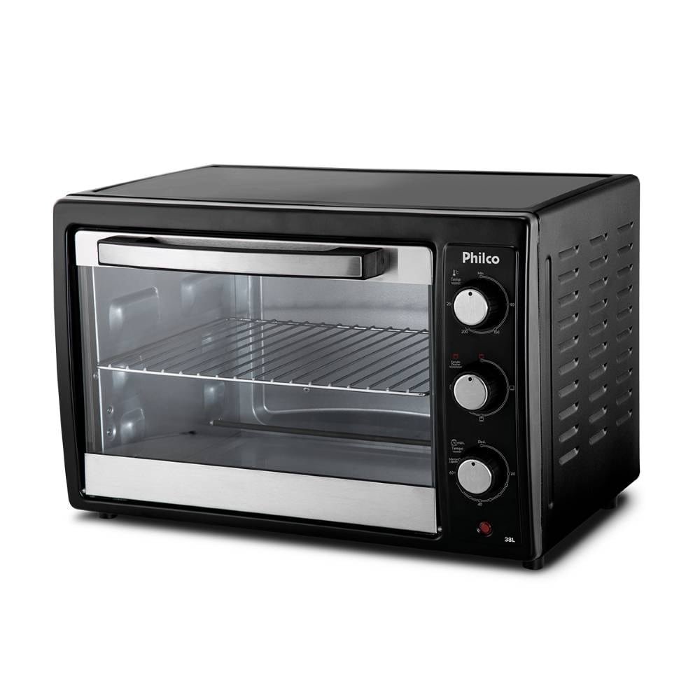 Forno Elétrico Philco 38 Litros PFE42P| 1500W, Temperatura Ajustável, Preto, 220V