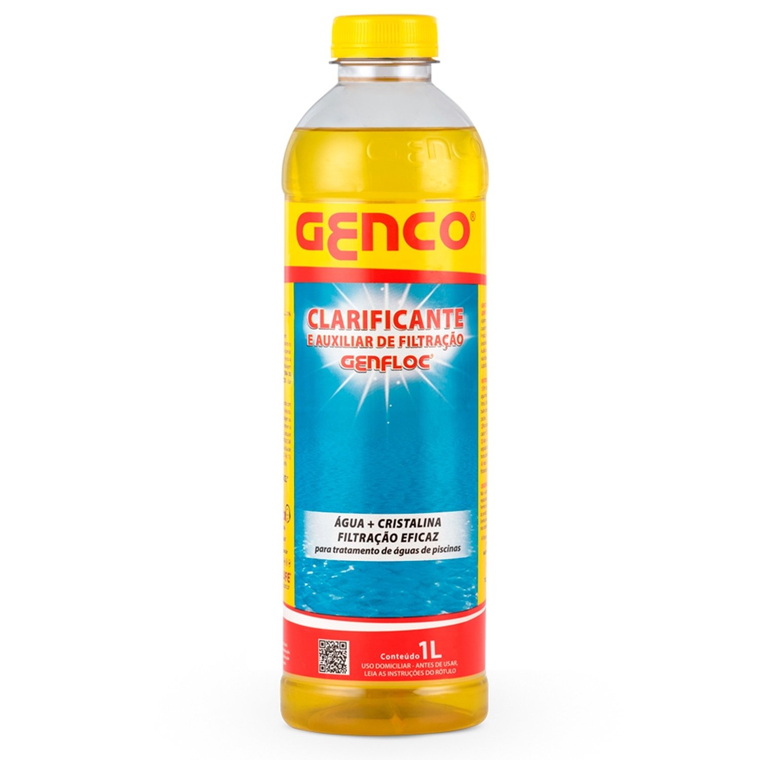 Genco Clarificante Genfloc Auxiliar de Filtração 1L