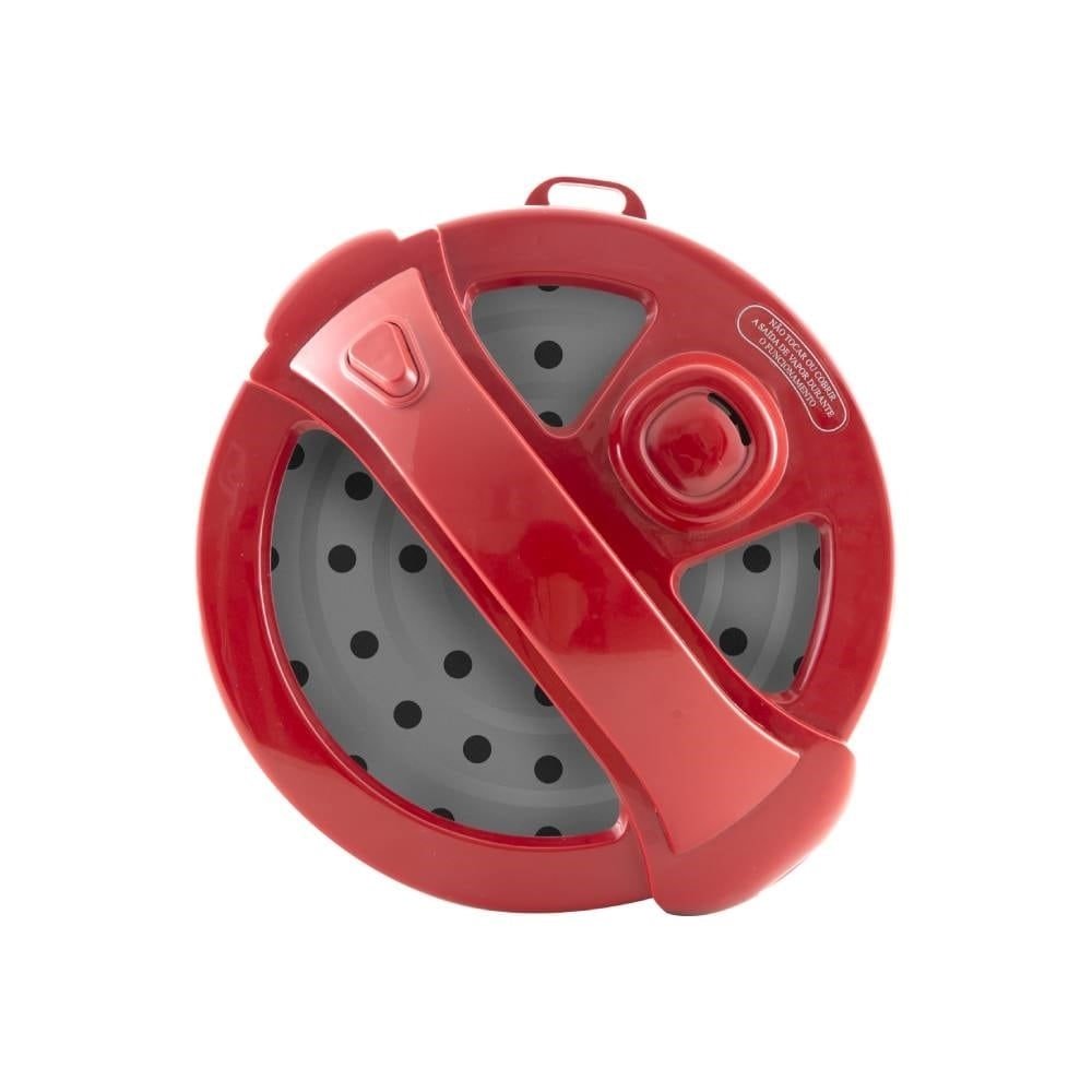 Panela Elétrica Britânia BPA12V, Capacidade de 12 Xícaras, Vermelho/Inox, 110V