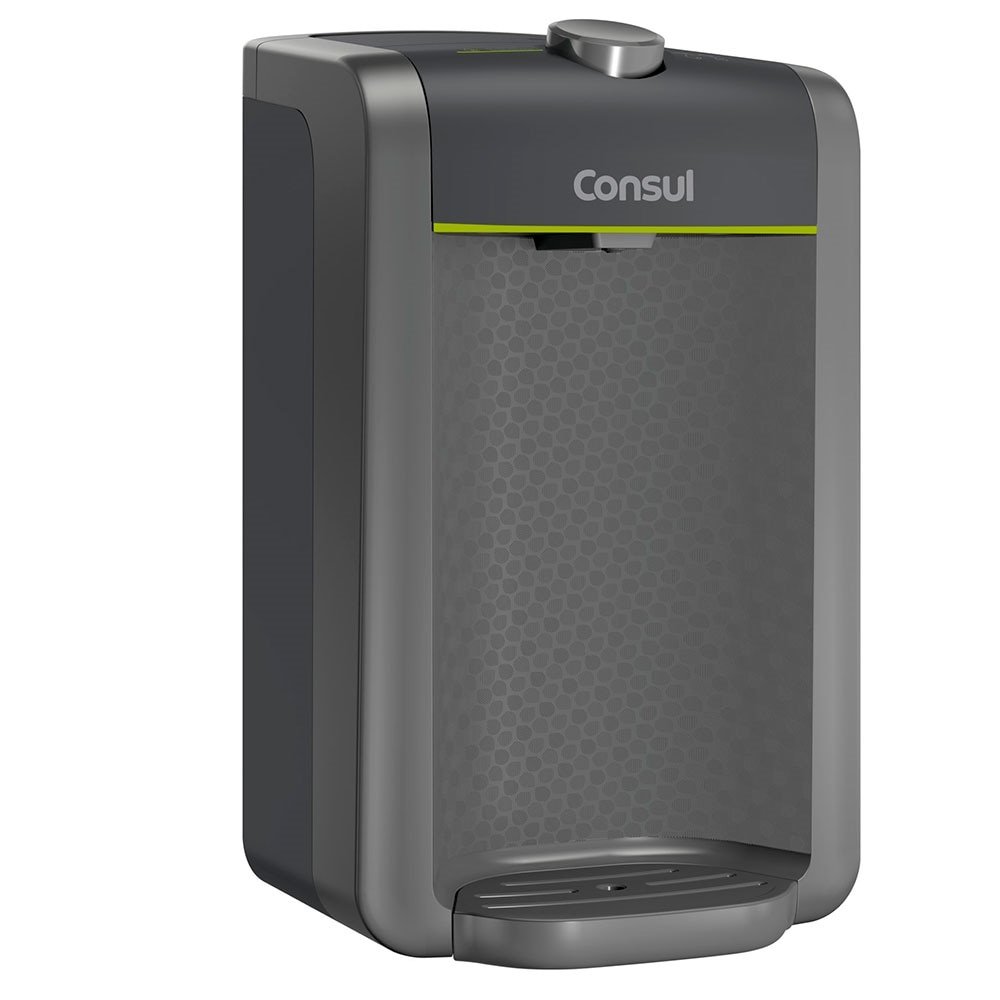 Purificador de água Consul CPC31AFONA Compacto com Filtragem Classe A, Cinza