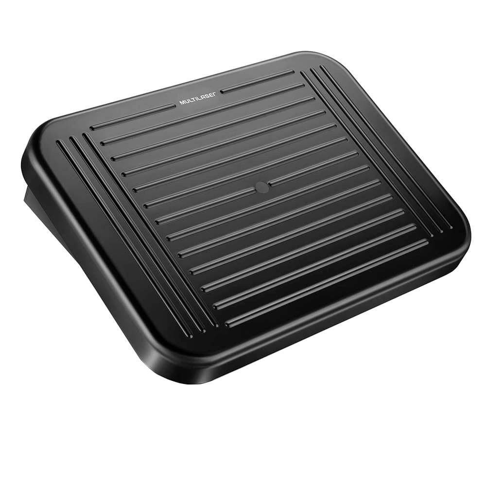 Suporte Ergonômico para os Pés Multilaser AC279, com Ajuste de Altura, Preto