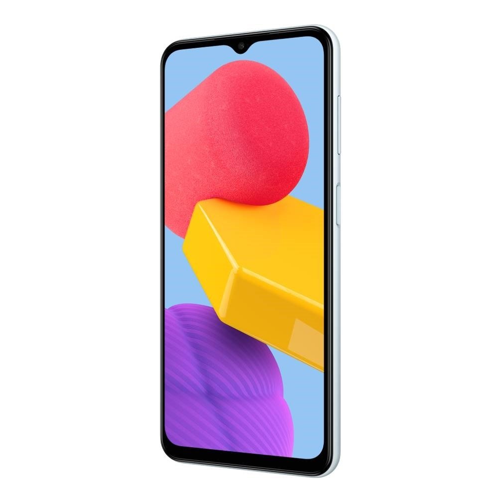 Smartphone Samsung Galaxy M13 Azul, Tela 6.6", 4G+Wi-Fi, And. 12, Câm. Tras. 50+5+2MP, Frontal 8MP, 4GB RAM, 128GB