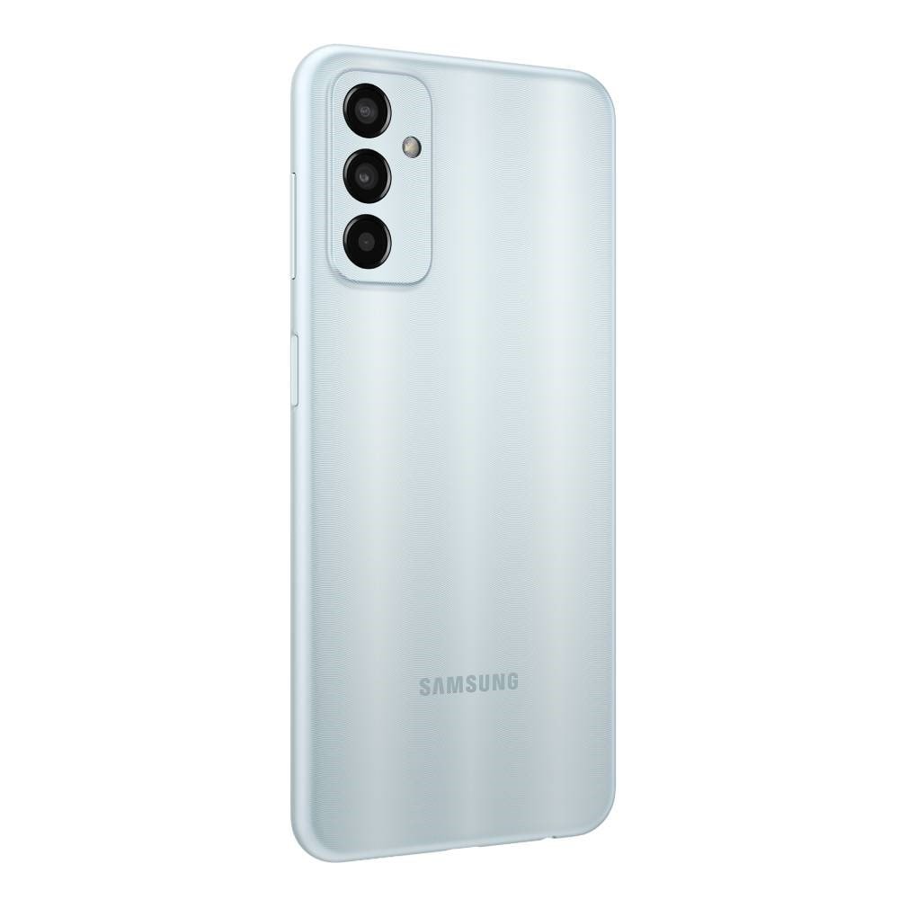 Smartphone Samsung Galaxy M13 Azul, Tela 6.6", 4G+Wi-Fi, And. 12, Câm. Tras. 50+5+2MP, Frontal 8MP, 4GB RAM, 128GB