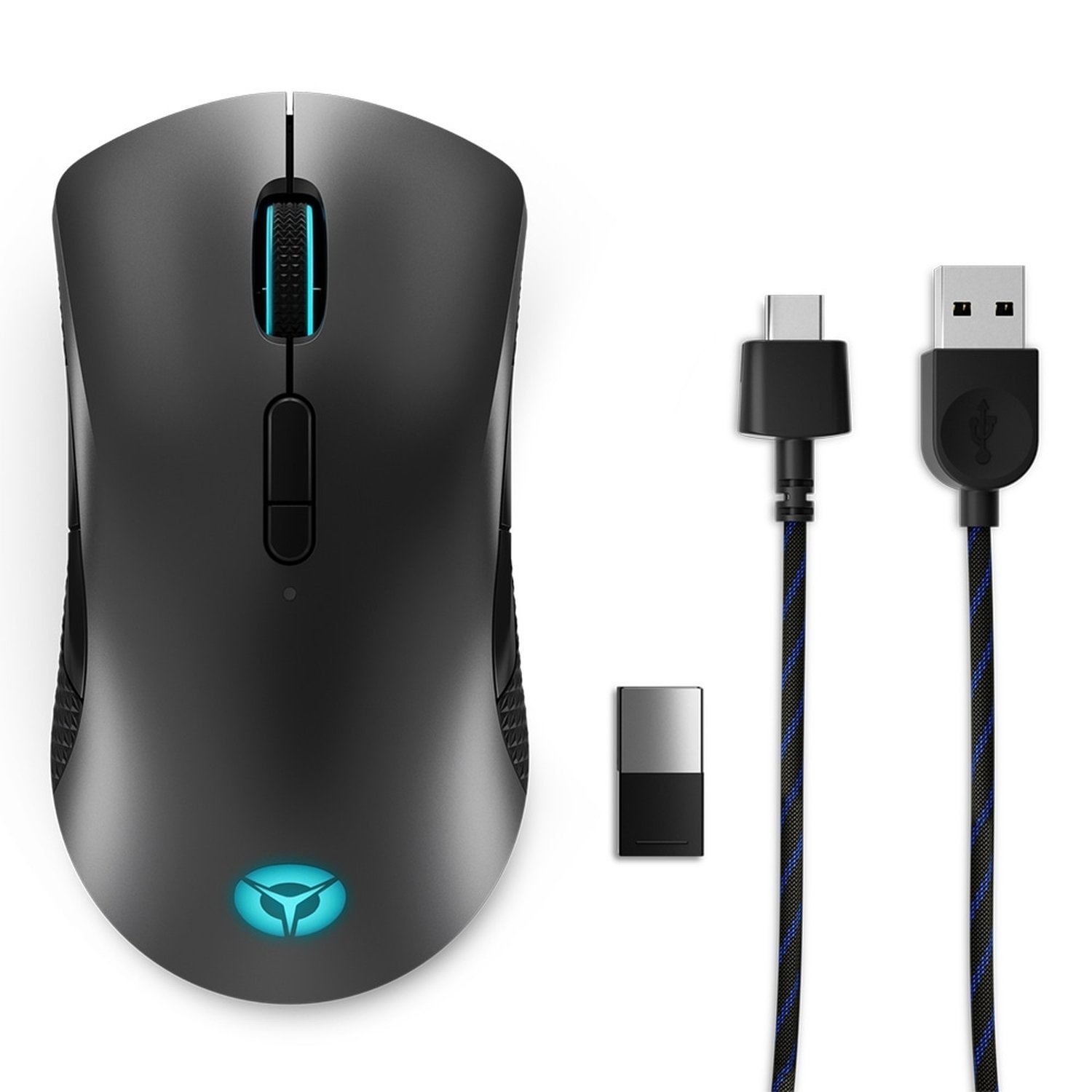 Mouse Gamer sem Fio Lenovo Legion M600, Preto