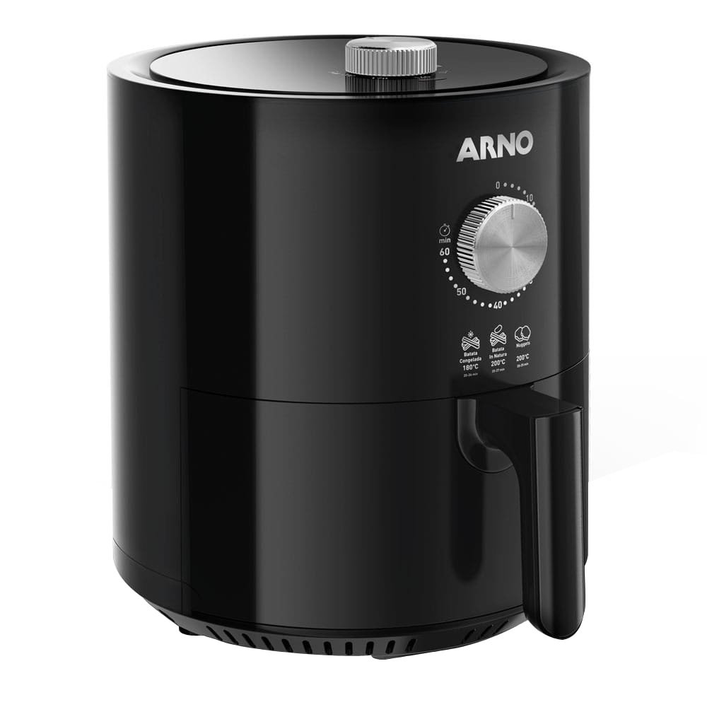 Fritadeira Air Fryer Arno Ultra UFRP - 4,2 Litros, 1620W, Preto, 110V