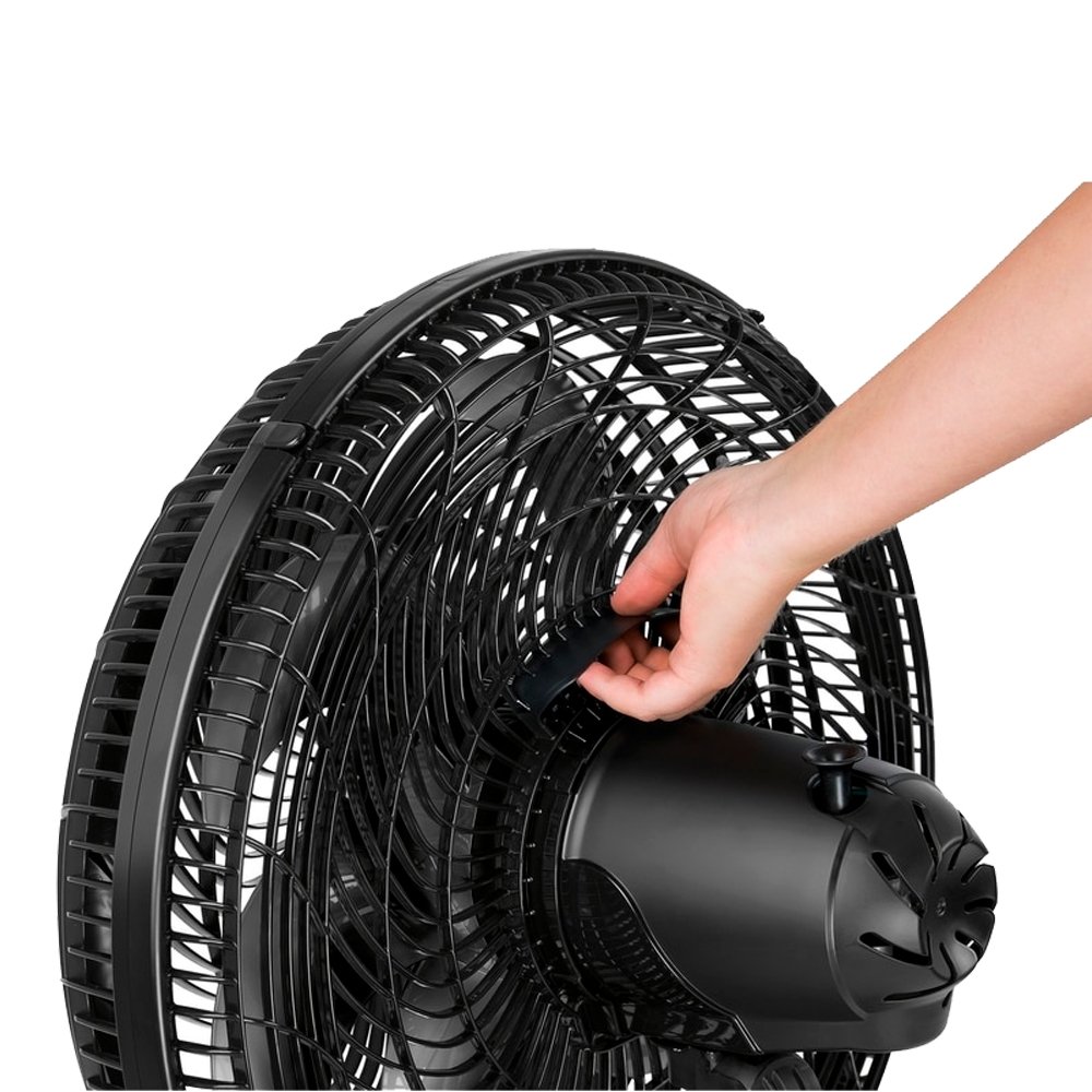 Ventilador de Mesa e Parede Arno VF42 Turbo Force, 40cm 2 em 1, 6 Pás, Preto, 220V