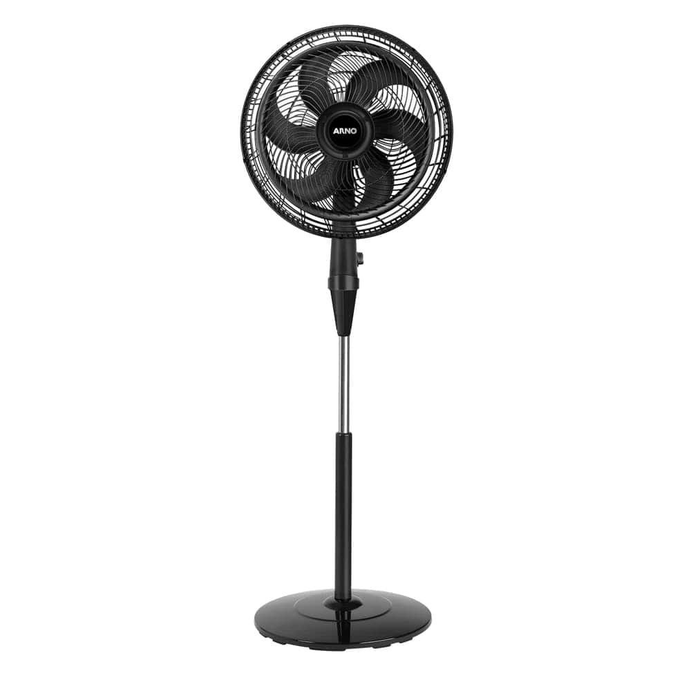 Ventilador de Coluna Arno VFC4 Turbo Force, 40cm, 6 Pás, Preto, 110V