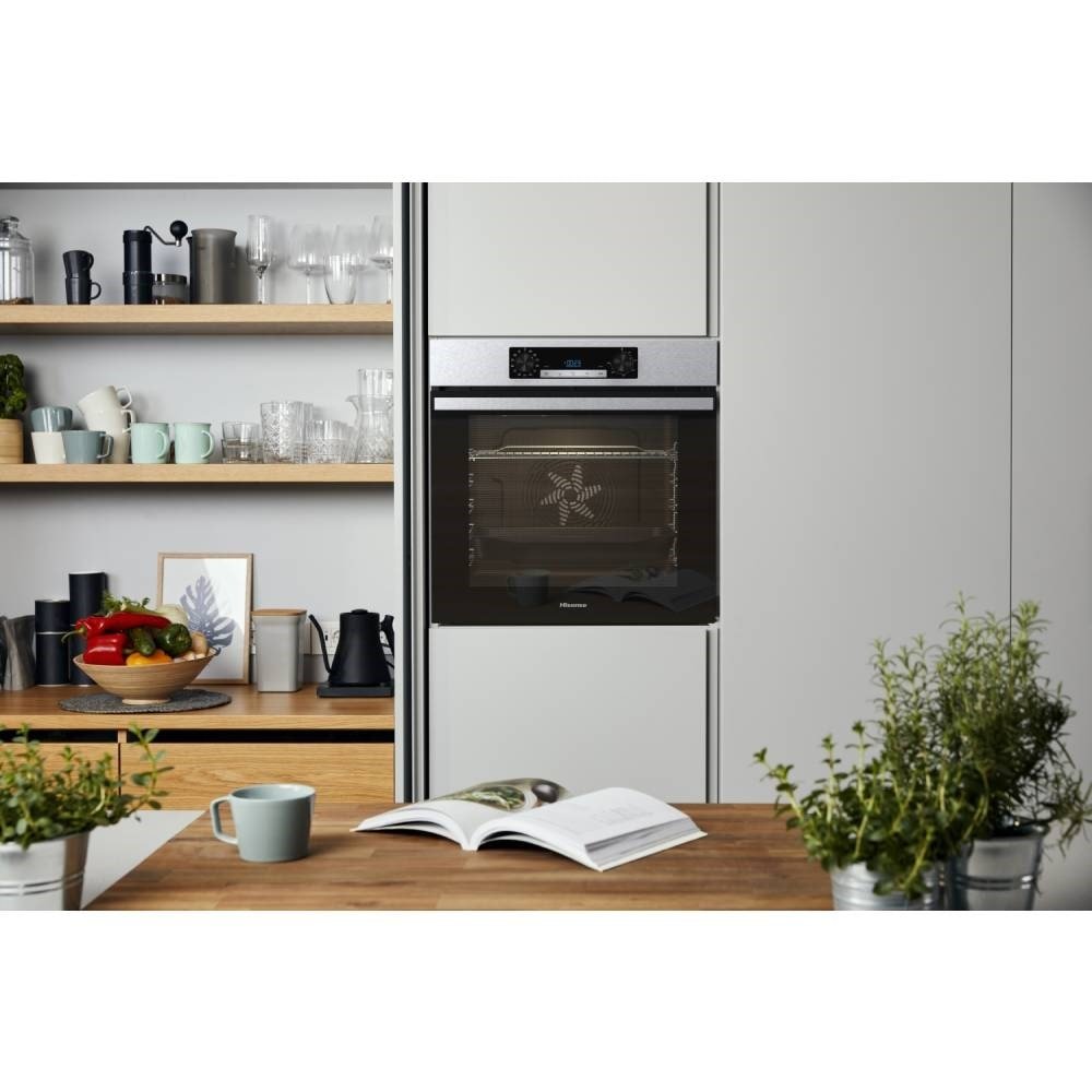 Forno Elétrico de Embutir Hisense BI64211AXBR | 77 Litros, com Grill, 220V