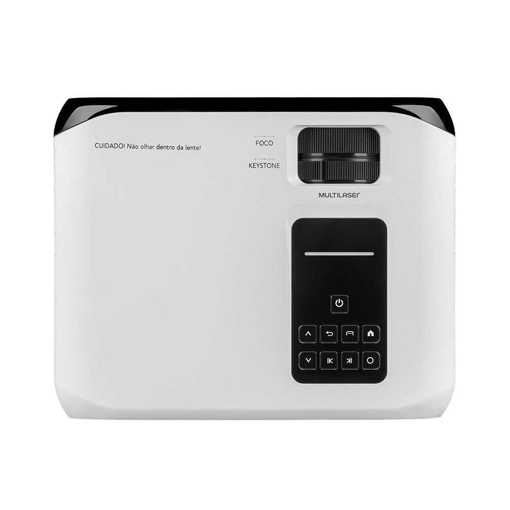 Projetor Multilaser Smart Box PJ003, 1280x720 | 2200 Lumens, USB, HDMI, Bivolt