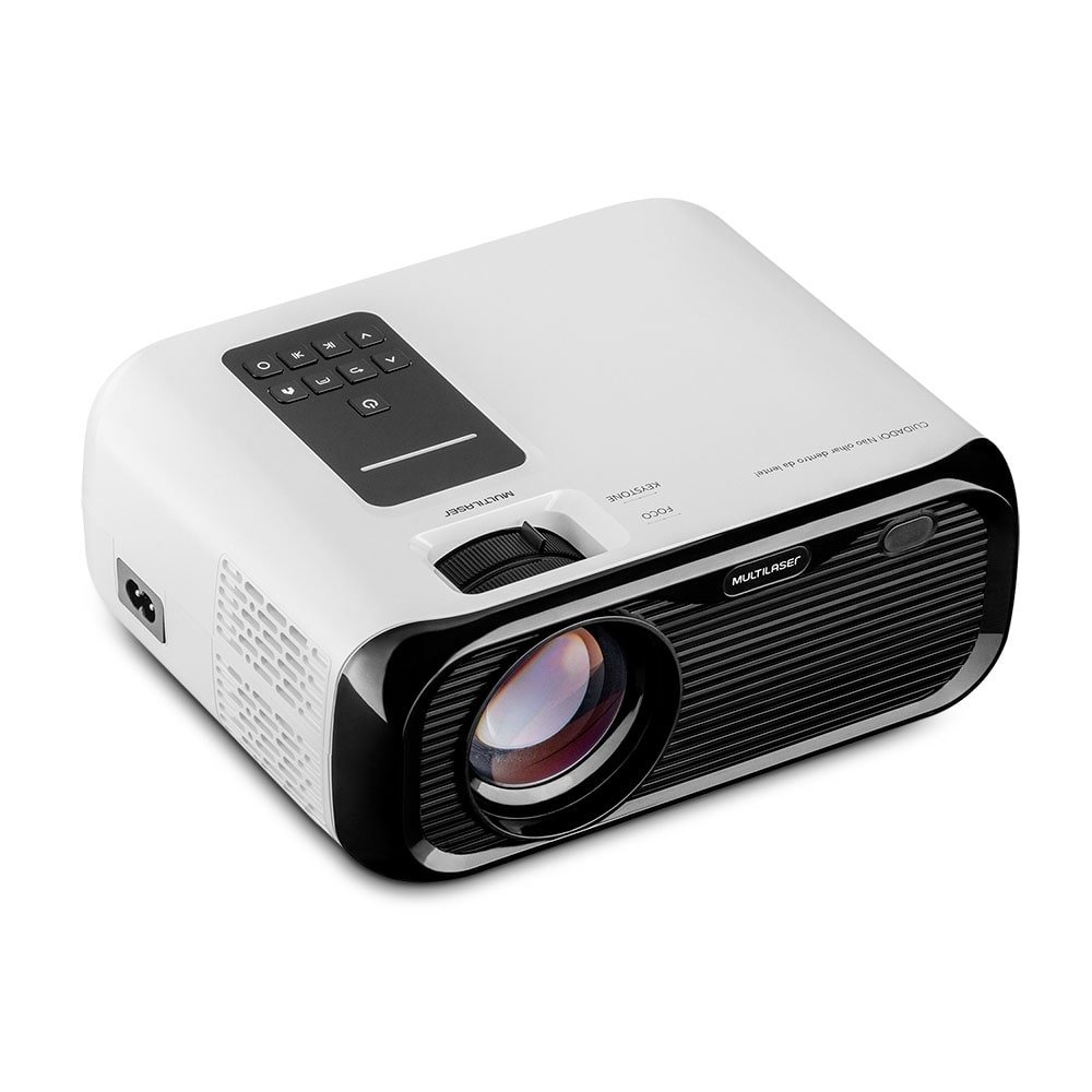 Projetor Multilaser Smart Box PJ003, 1280x720 | 2200 Lumens, USB, HDMI, Bivolt