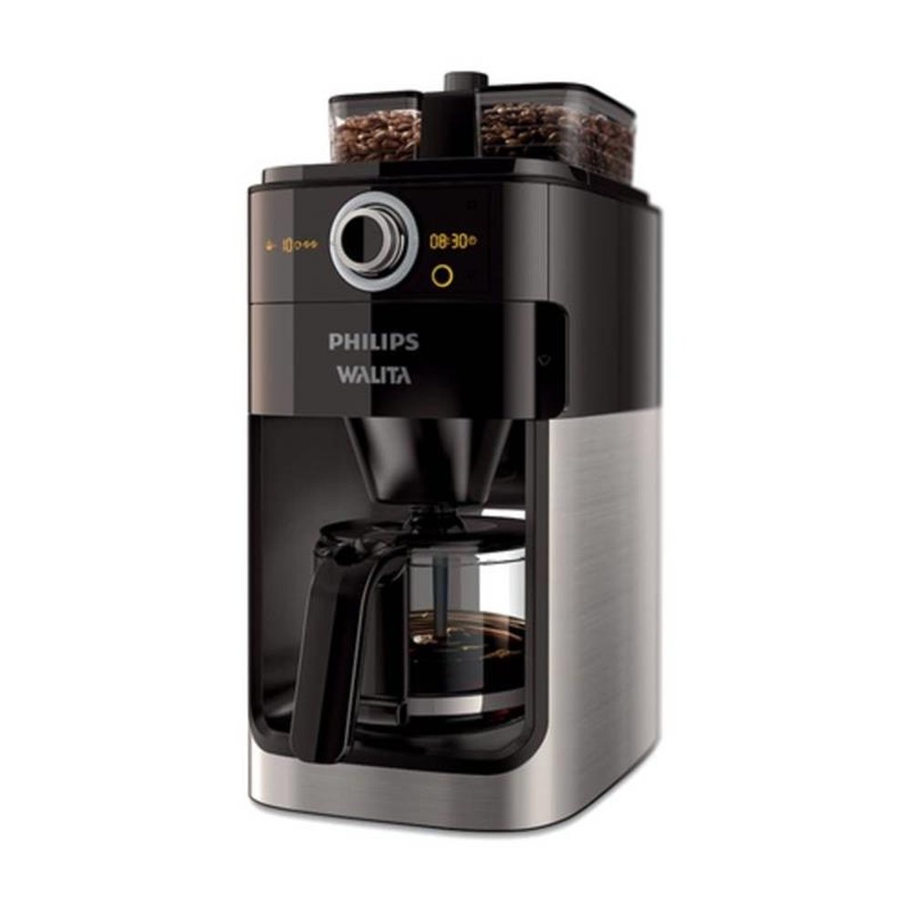 Cafeteira Expresso Philips Walita RI7769 Filtro permanente, Preto, 220V