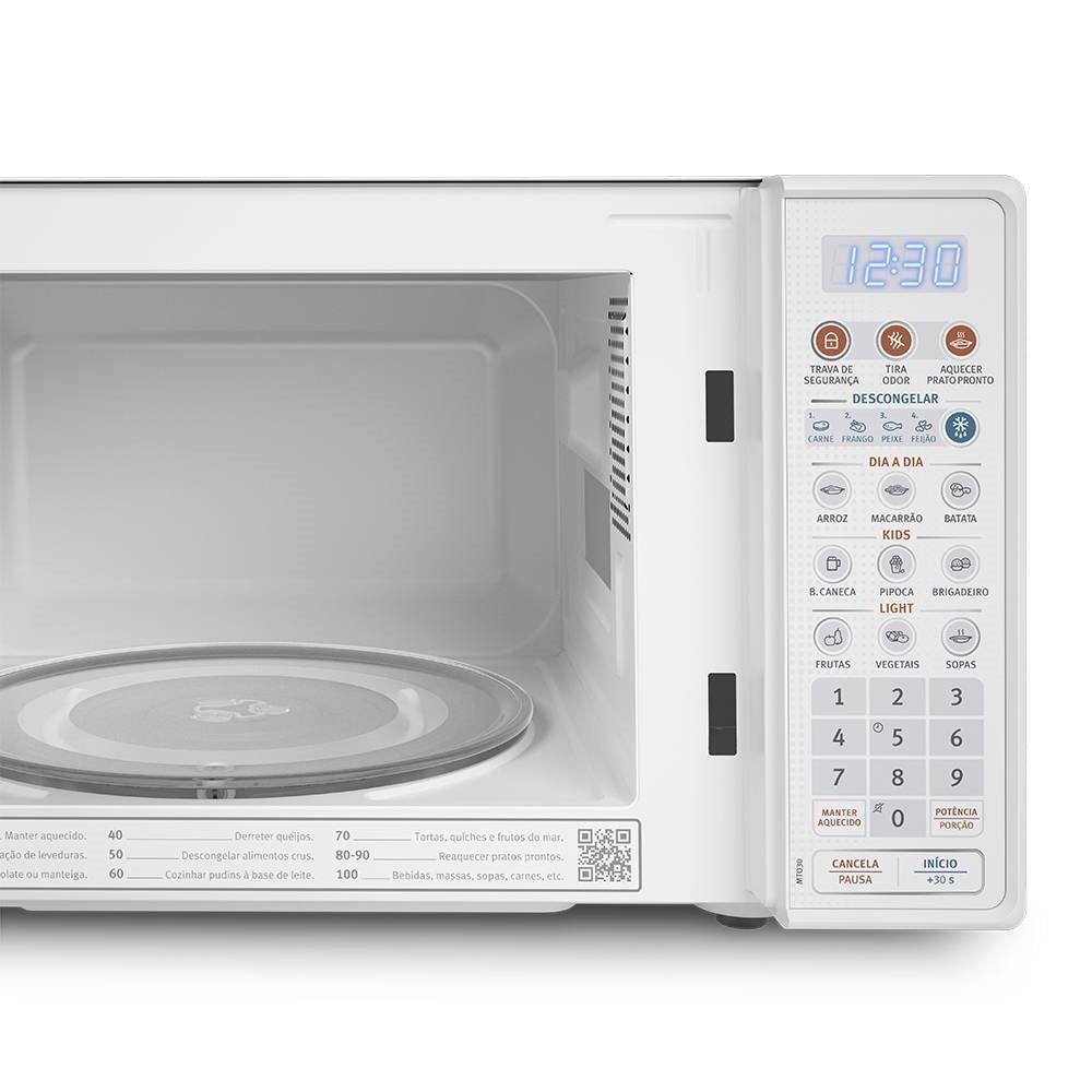 Micro-Ondas Electrolux 20 Litros MTO30, Branco, 110V