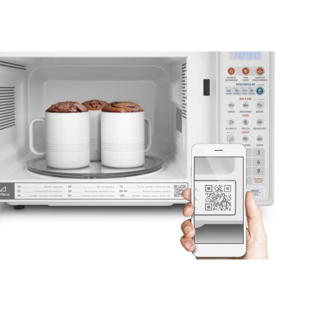 Micro-Ondas Electrolux 20 Litros MTO30, Branco, 110V