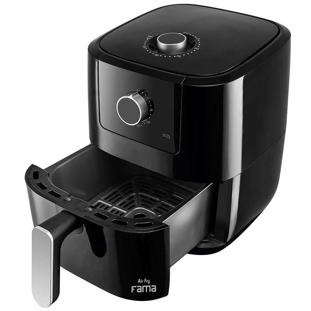 Fritadeira Sem Óleo Air Fryer Fama FFR27P, 3 Litros, 1300W, Preto, 220V ...