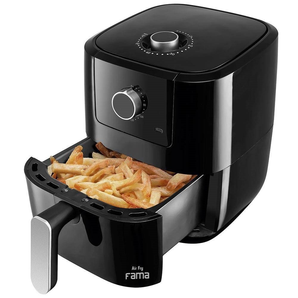 Fritadeira sem Óleo Air Fryer Fama FFR27P, 3 Litros, 1300W, Preto, 220V