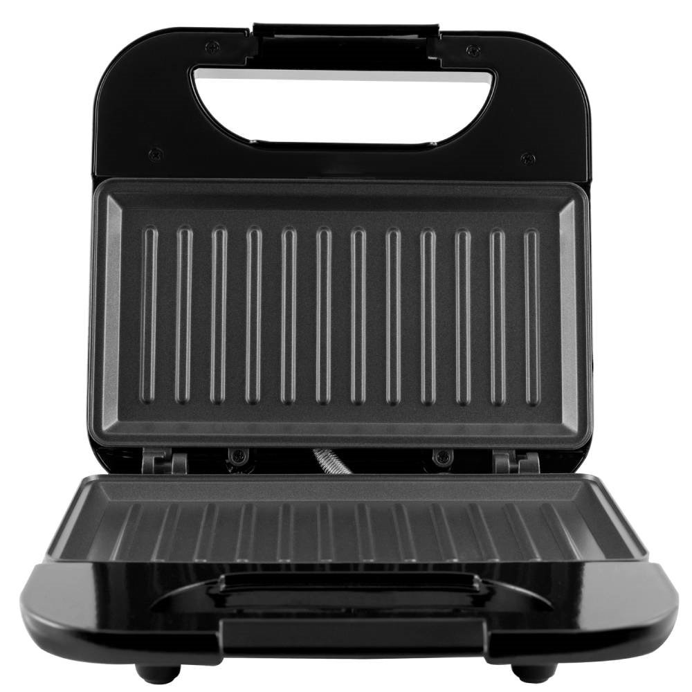 Sanduicheira/Grill Britânia Toast BGR01P, Base antiderrapante, 750W, Preto, 220V
