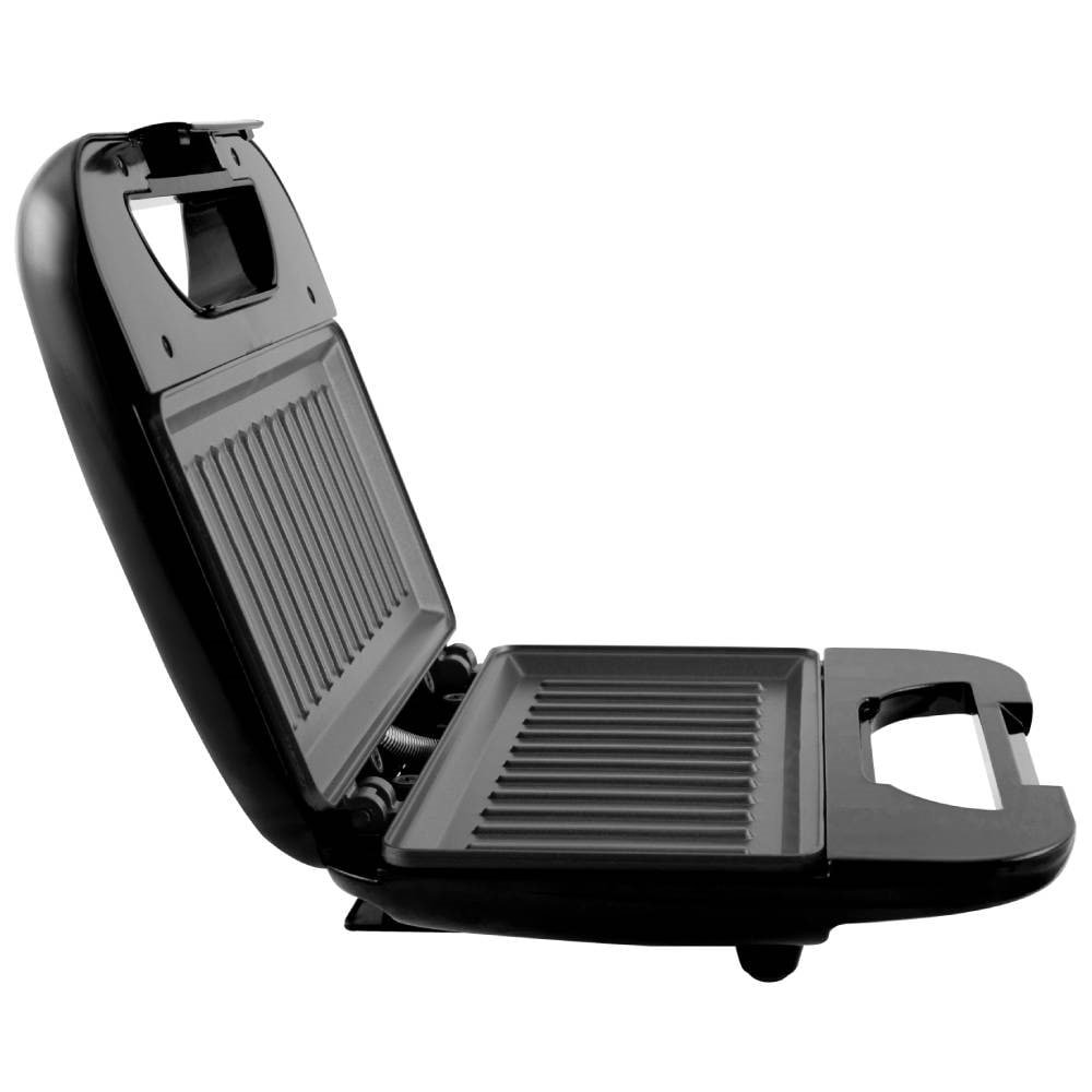 Sanduicheira/Grill Britânia Toast BGR01P, Base antiderrapante, 750W, Preto, 220V