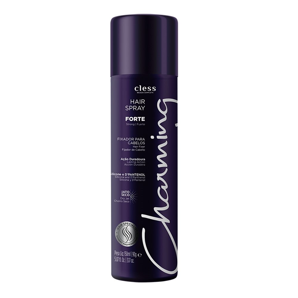 Hair Spray Charming Fixação Forte 150ml
