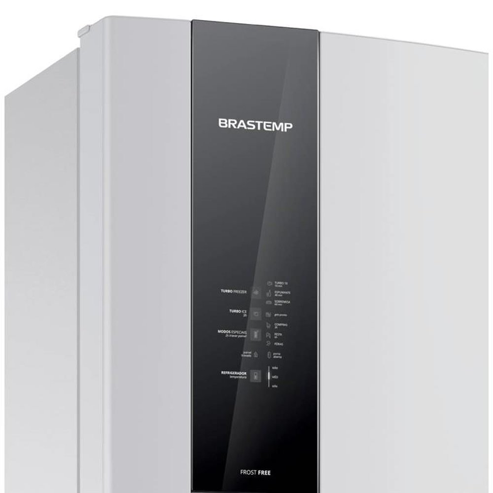 Geladeira/Refrigerador Brastemp 462 Litros BRM56BBANA, Frost Free, 2 Portas, Branco, 220V