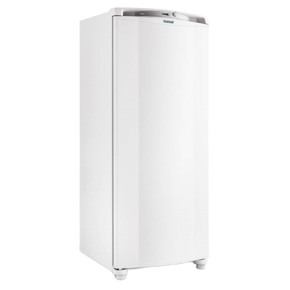 Freezer Vertical Consul 231 Litros CVU26FB, Pés Ajustáveis, Branco, 110V