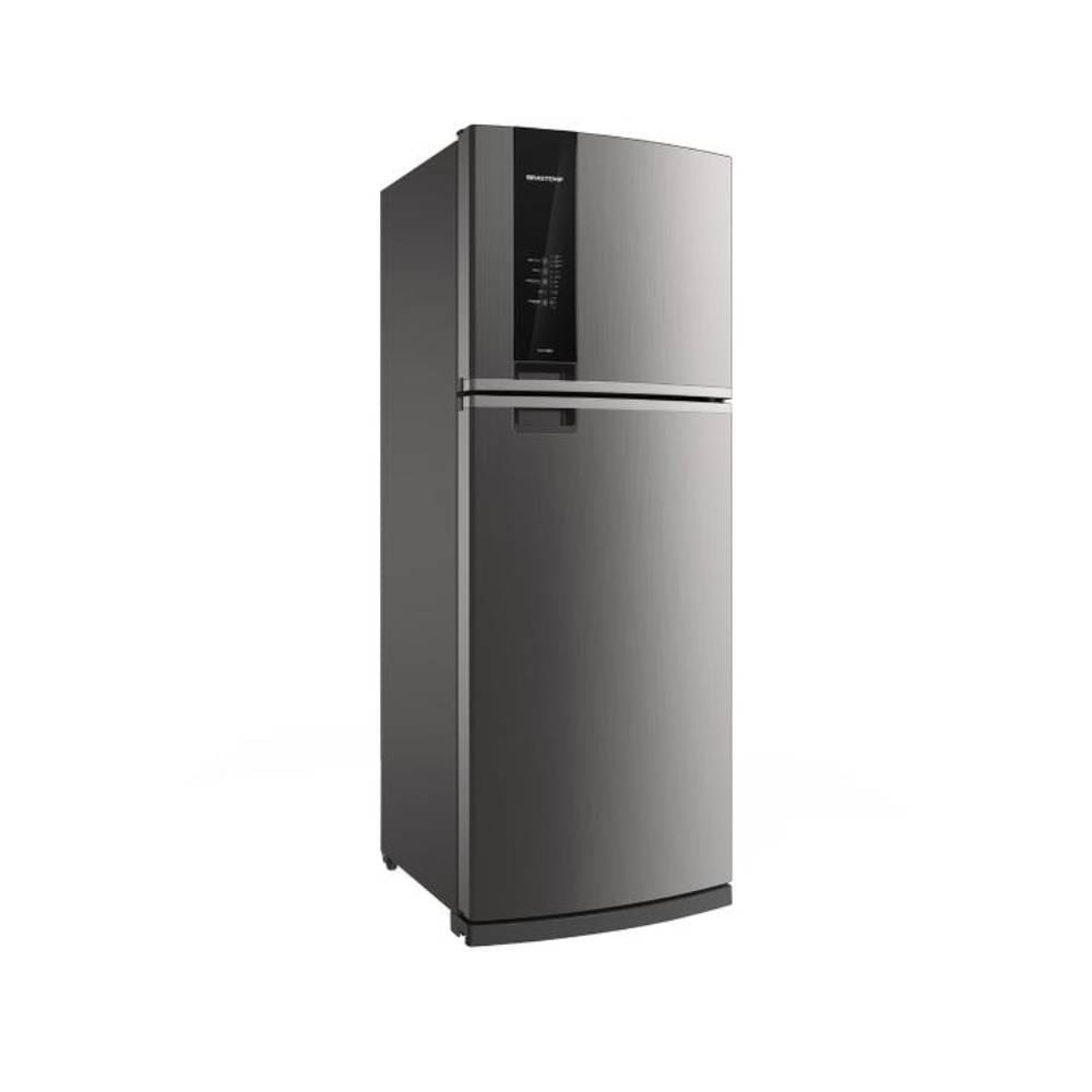 Geladeira/Refrigerador Brastemp 462 Litros BRM56BKANA | Frost Free, 2 Portas, Inox, 110V