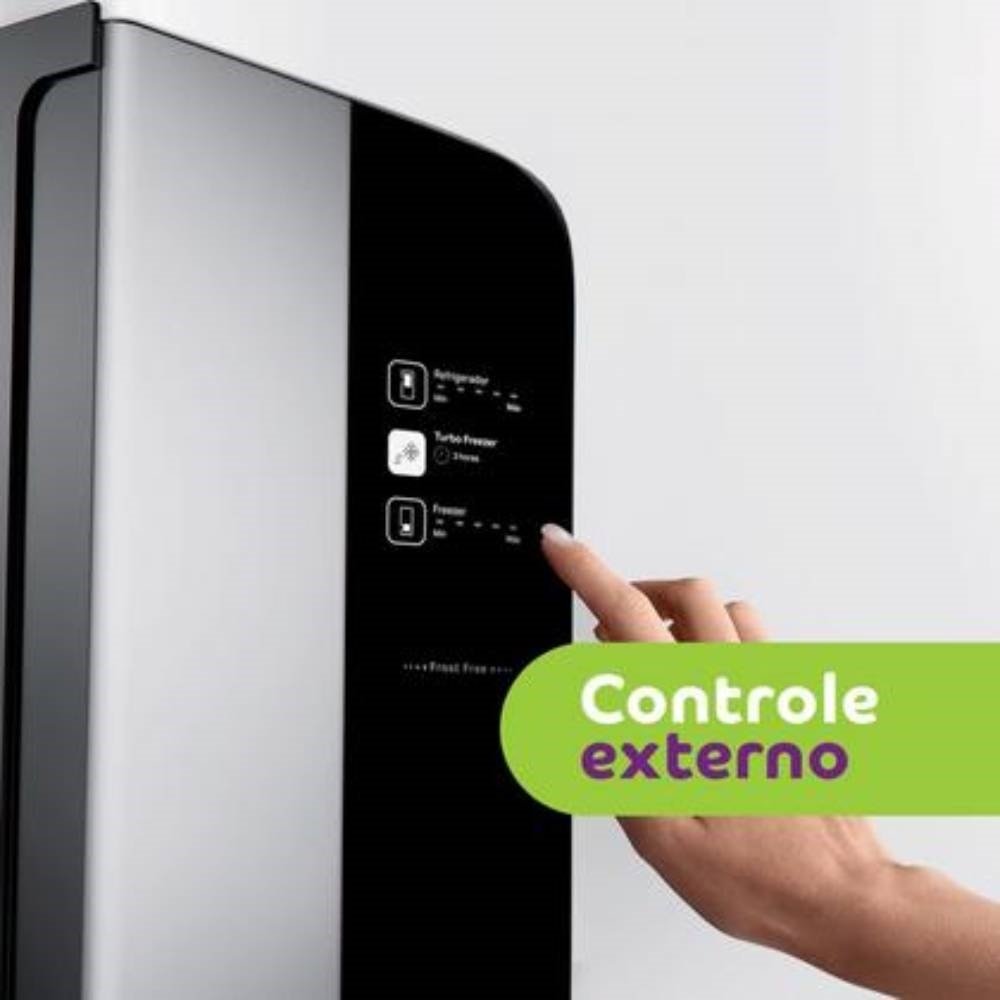 Geladeira/Refrigerador Consul 397 Litros CRE44BBANA, Frost Free, 2 Portas, Branco, 110V