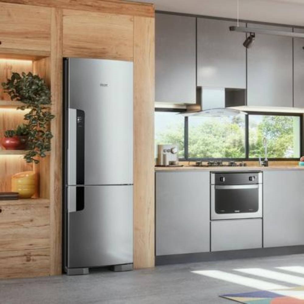 Geladeira/Refrigerador Consul 397 Litros CRE44BBANA, Frost Free, 2 Portas, Inox, 220V