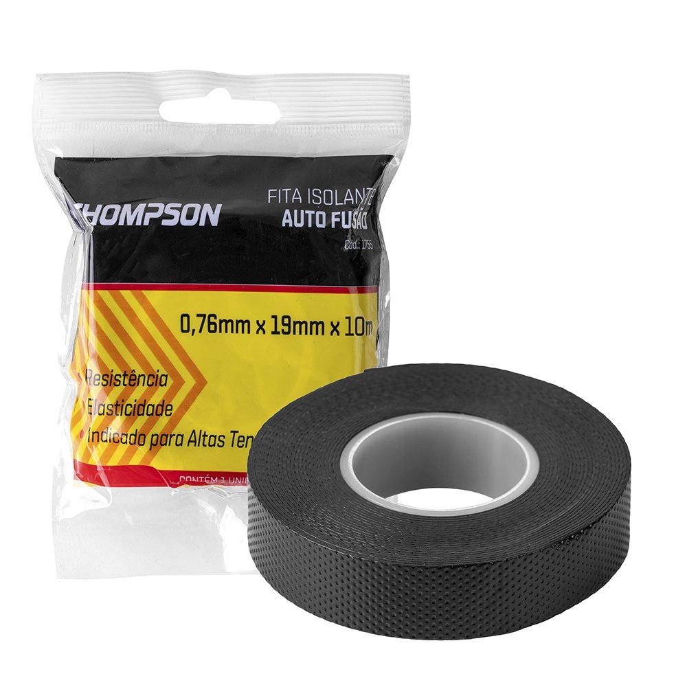 Fita Isolante Thompson Auto Fusão 19mmx10m