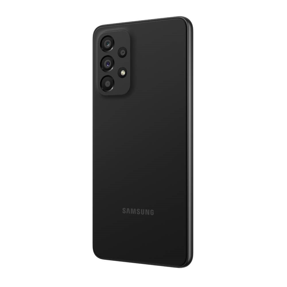 Smartphone Samsung Galaxy A33 Preto, Tela 6.4", 5G+Wi-Fi+NFC, And. 12, Câm. Tras. 48+8+5+2MP, Frontal 13MP, 6GB RAM, 128GB