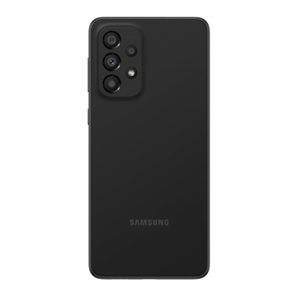 Smartphone Samsung Galaxy A33 Preto, Tela 6.4", 5G+Wi-Fi+NFC, And. 12, Câm. Tras. 48+8+5+2MP, Frontal 13MP, 6GB RAM, 128GB