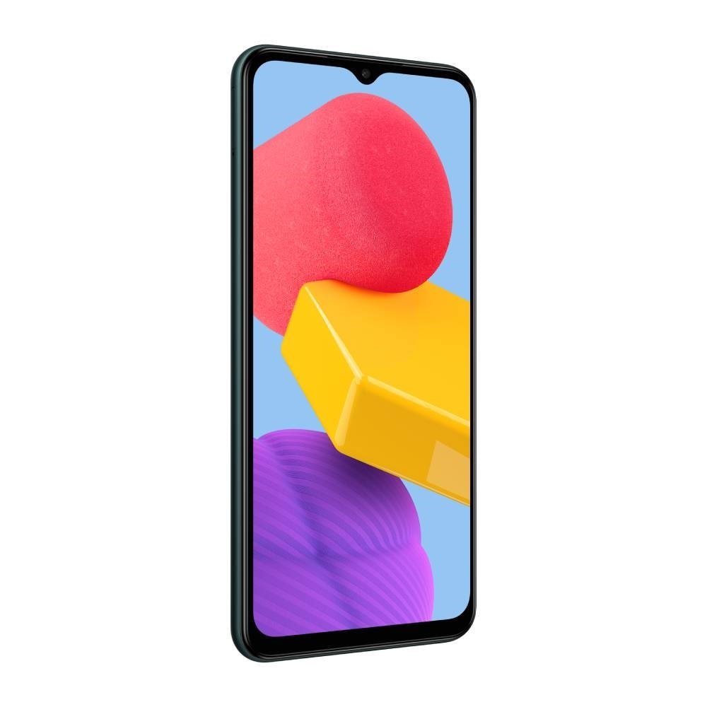 Smartphone Samsung Galaxy M13 Verde, Tela 6.6", 4G+Wi-Fi, And. 12, Câm. Tras. de 50+5+2MP, Frontal de 8MP, 4GB RAM, 128GB
