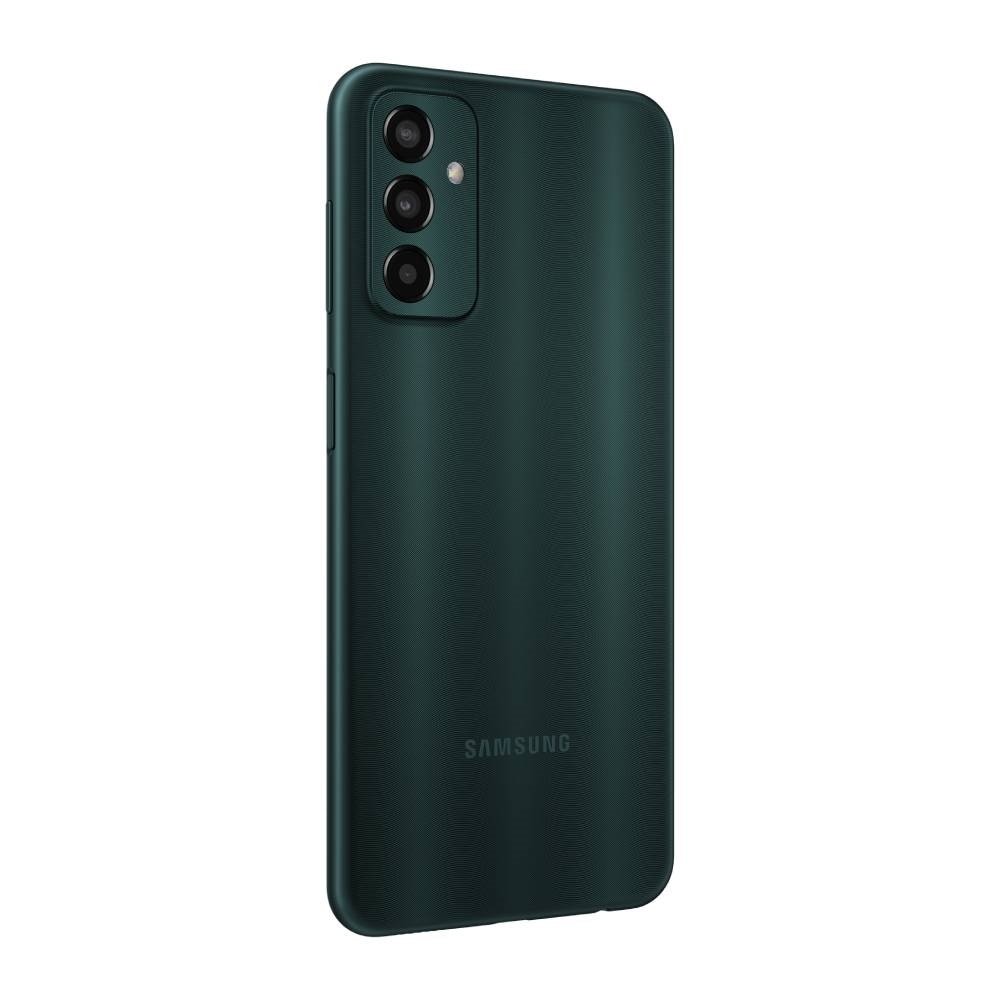 Smartphone Samsung Galaxy M13 Verde, Tela 6.6", 4G+Wi-Fi, And. 12, Câm. Tras. de 50+5+2MP, Frontal de 8MP, 4GB RAM, 128GB