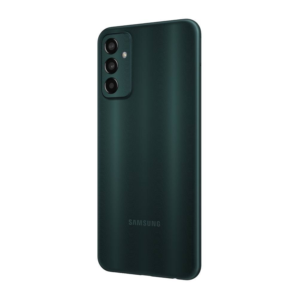 Smartphone Samsung Galaxy M13 Verde, Tela 6.6", 4G+Wi-Fi, And. 12, Câm. Tras. de 50+5+2MP, Frontal de 8MP, 4GB RAM, 128GB
