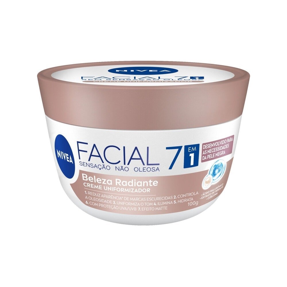 Creme Facial Nivea Pele Negra 100g