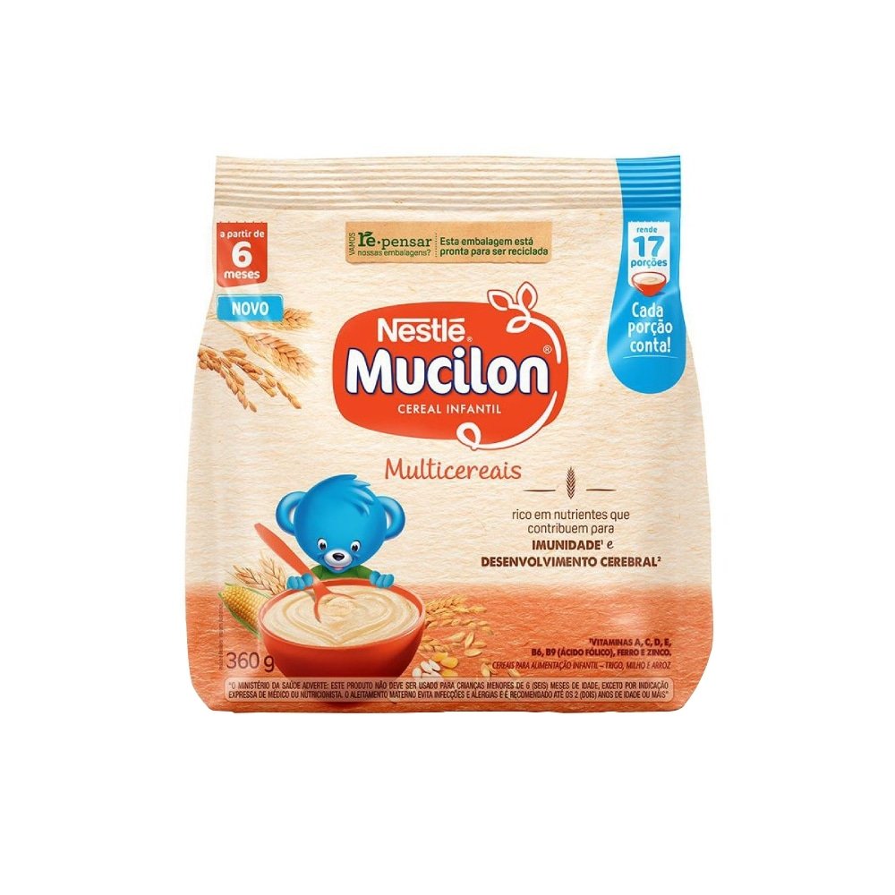 Mucilon de Cereais 360g