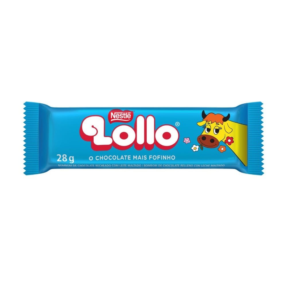 Chocolate Lollo 28g Embalagem com 30 Unidades