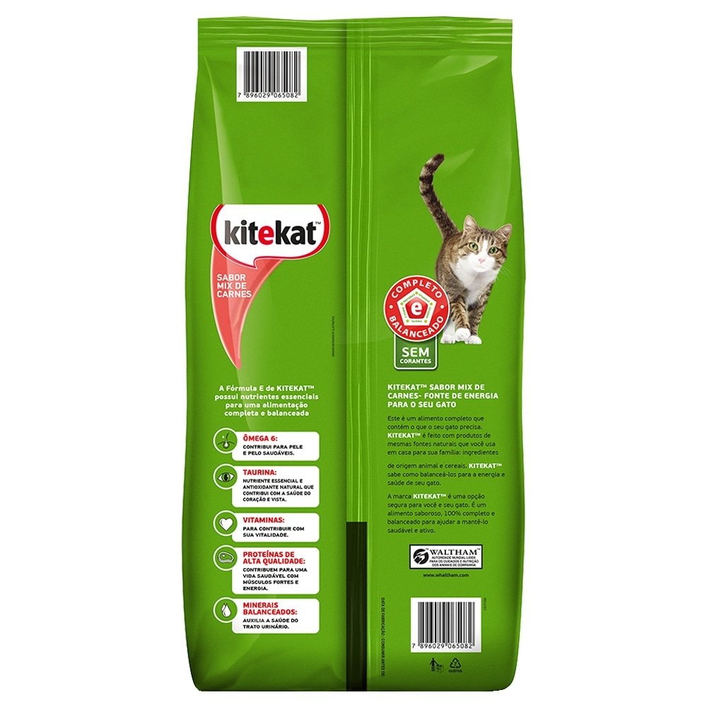 Ração Kitekat Mix de Carnes 2,7kg