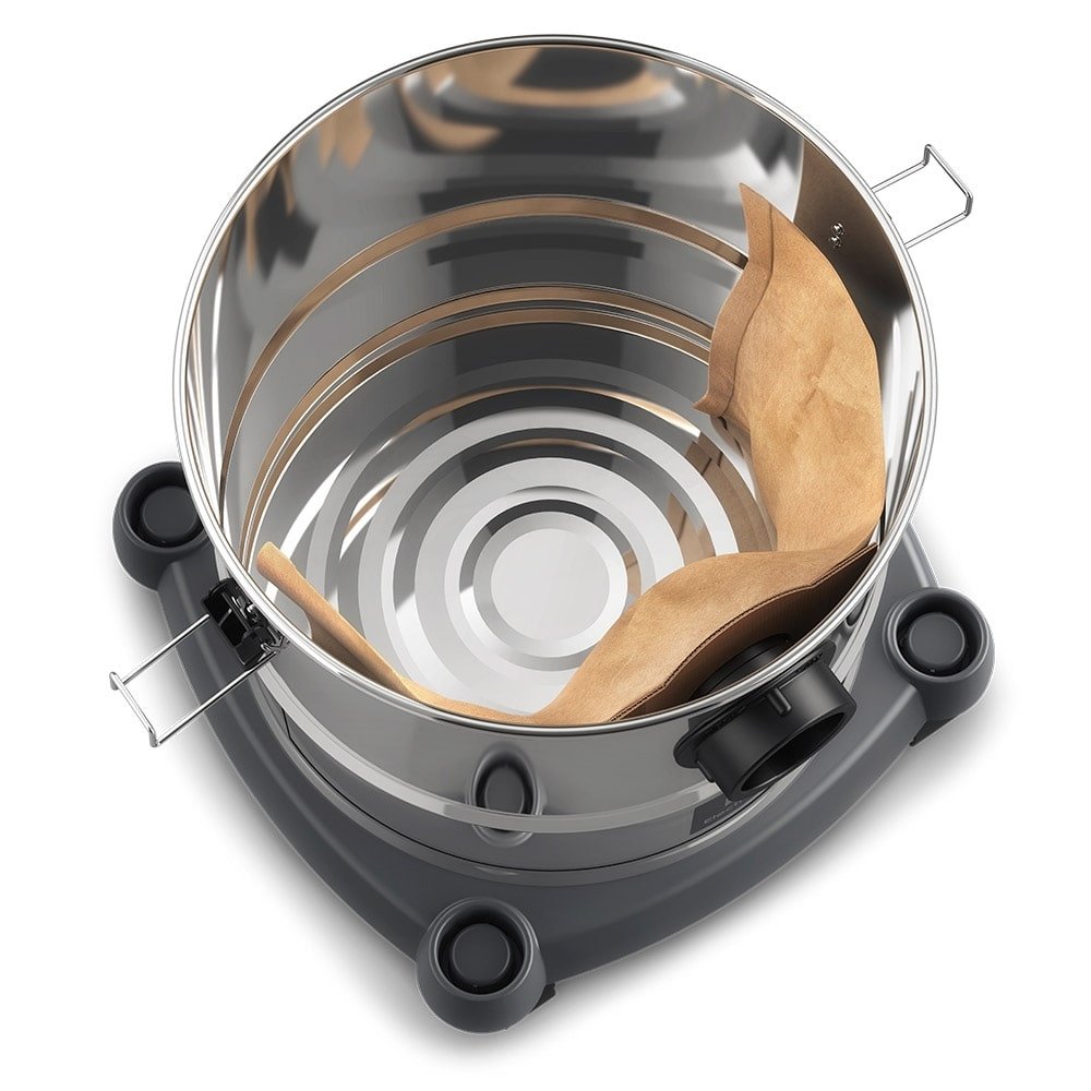 Aspirador de Pó e Água Electrolux GT20I | 20 Litros, 1800W, com Fio, Inox, 110V
