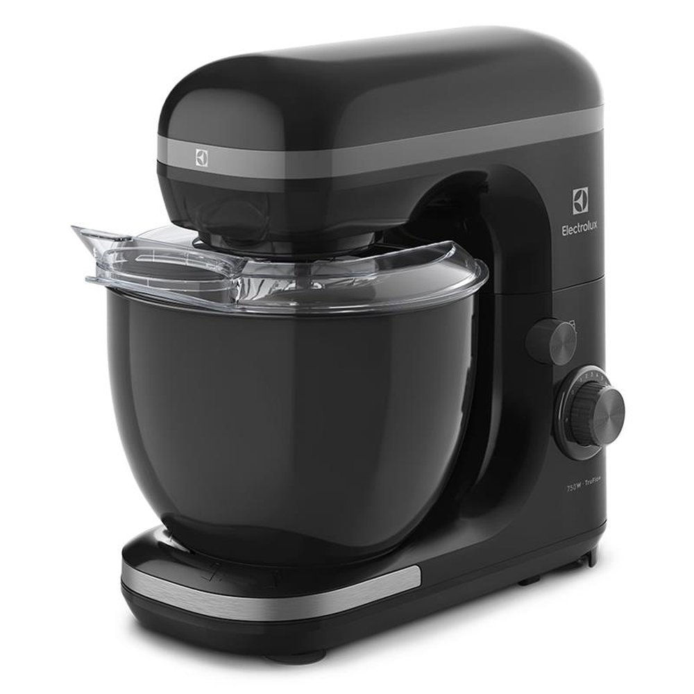 Batedeira Planetária Electrolux EKM30 | 12 Velocidades, 1 tigela de 5 Litros, 750W, Preta, 110V