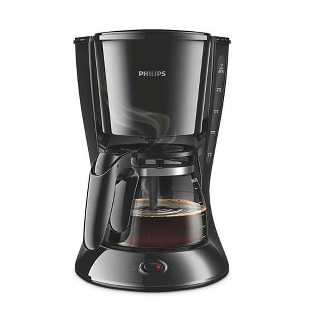 Cafeteira Elétrica Philips RI7461 Drip Daily | Jarra de Vidro, Preta, 110V