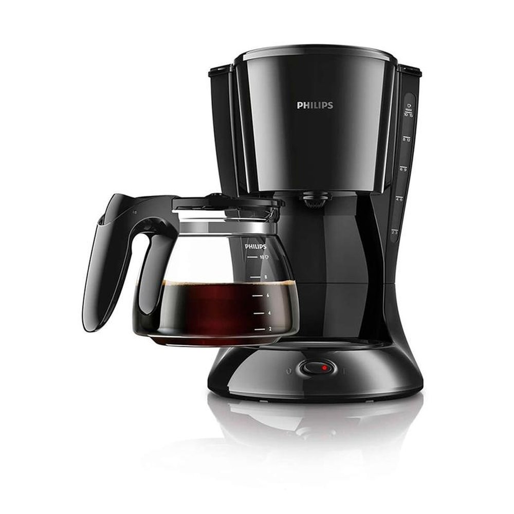 Cafeteira Elétrica Philips RI7461 Drip Daily | Jarra de Vidro, Preta, 110V