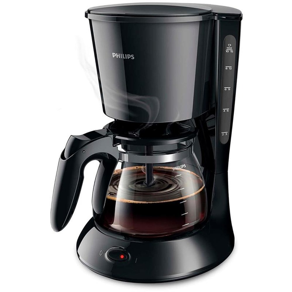 Cafeteira Elétrica Philips RI7461 Drip Daily | Jarra de Vidro, Preta, 110V