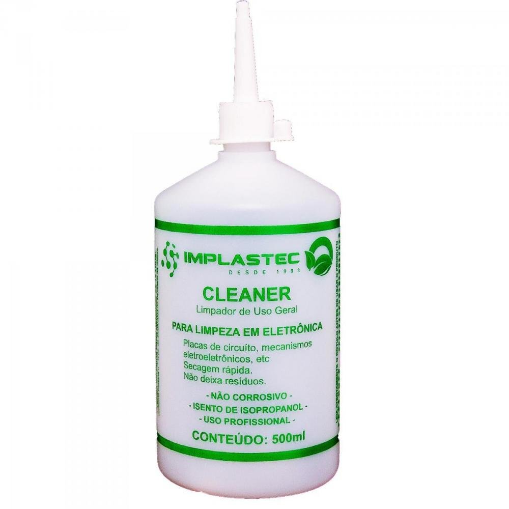 Limpador de Uso Geral para Eletrônicos 500ml Cleaner Incolor Implastec