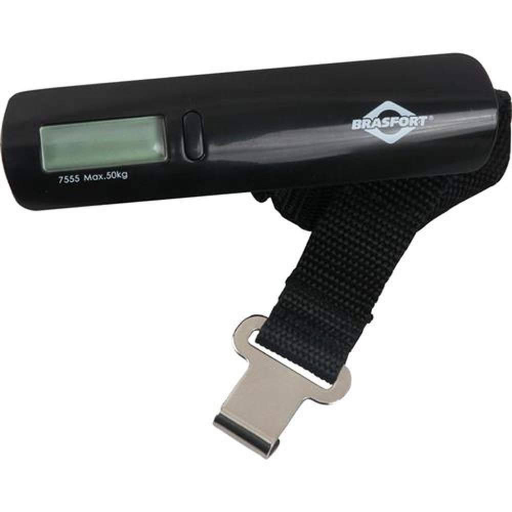 Balança Digital para Bagagem 50Kg Preto Brasfort