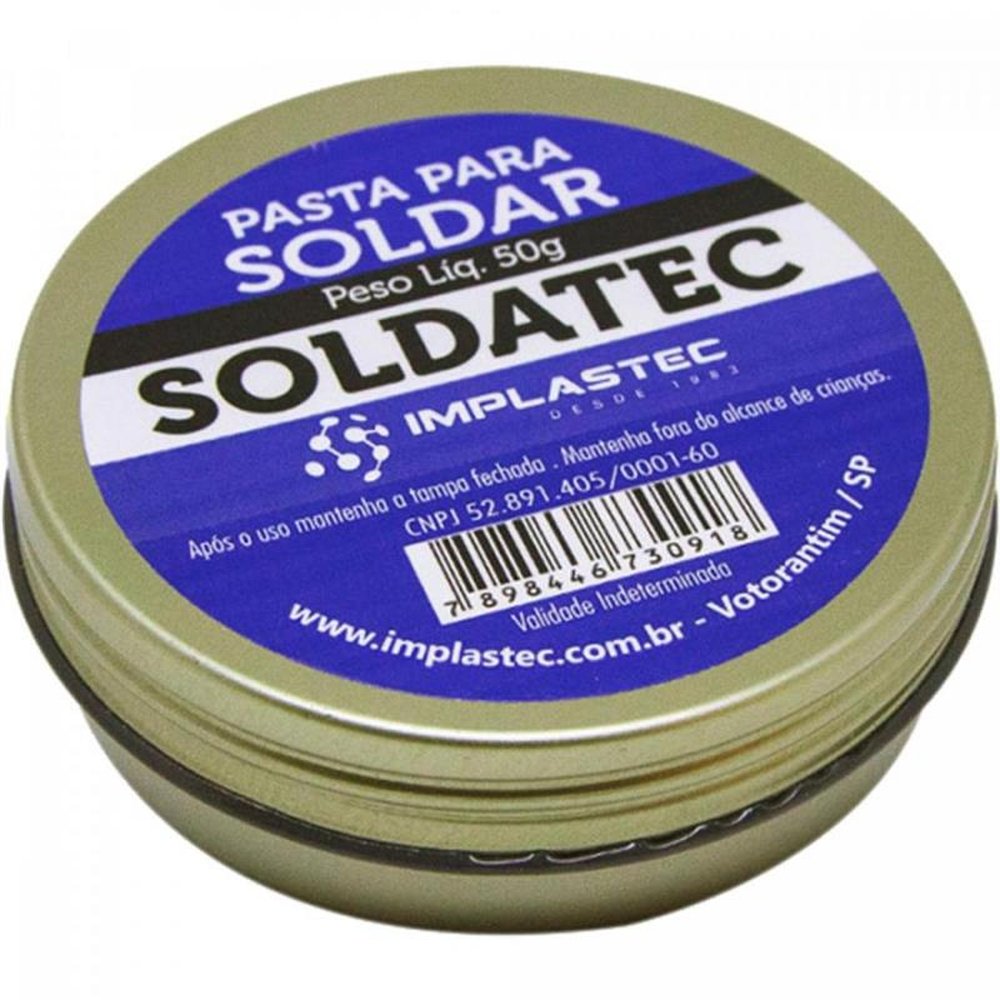 Pasta De Solda - Soldatec 50Gr 7.06.0000