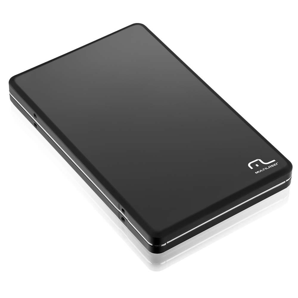 Case Externo Multilaser Para Hd Sata 2.5 Pol. Preto - GA057